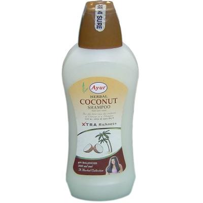 Herbal Shampoo on Ayur Coconut Shampoo 100ml   Ayur Herbals   Hair Care   Beauty