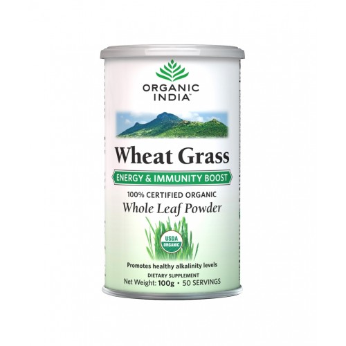 india-abundance-organic-india-wheat-grass-100gm