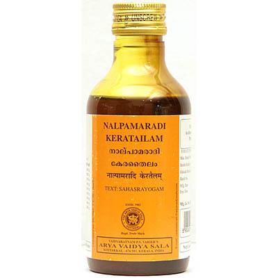 Nalpamaradi Kera Tailam (200ml) Ayurvedic Oil for Skin Eczema