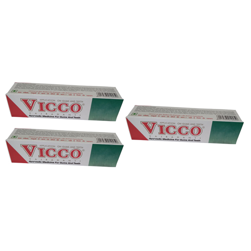 Vicco Vajradanti Tooth Paste (3 X 25g)